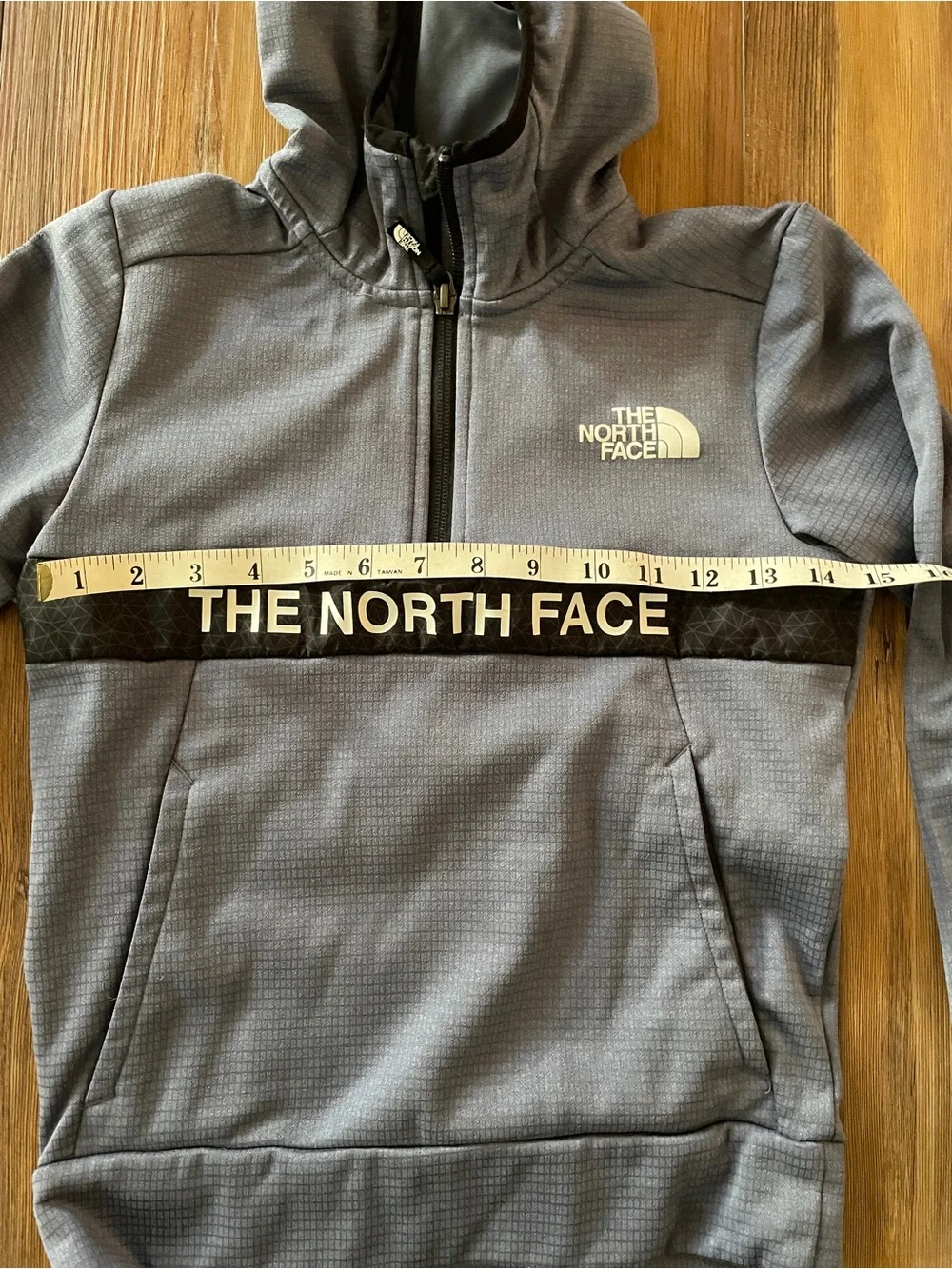 The North Face Hooded Youth Jacket in Gray